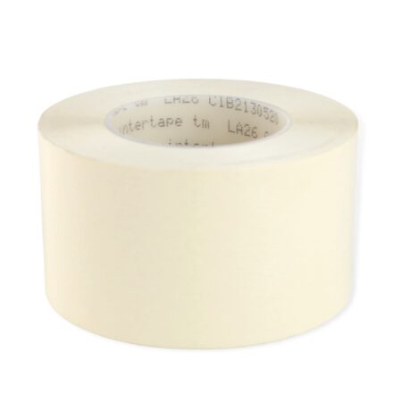 Intertape LA-26/NAT160 LA-26 Polyester/Rope-Fiber Laminate Tape: 1" x 60 yd, Natural - Image 2