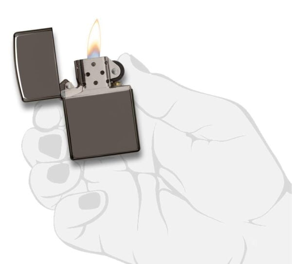 Zippo Classic Black Ice Pocket Lighter - Image 5