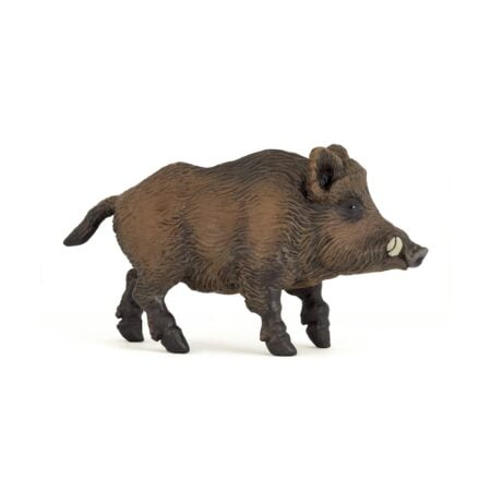 Papo -Hand-Painted - Figurine -Wild Animal Kingdom - Wild Boar -53011 -Collectible - for C