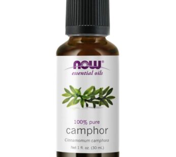 NOW Essential Oils, Camphor Oil, Camphorous Aromatherapy Scent, 100% Pure and Purity Teste