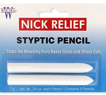 Clubman Woltra Nick Relief Styptic Pencil, 0.25 oz (2 Pencils)