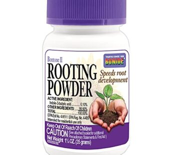 Bonide Bontone II Rooting Powder, 1.25 oz Ready-to-Use Dust for Houseplants and Transplant