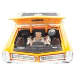Maisto 1:18 Scale 1965 Pontiac GTO (Hurst Edition) Diecast Vehicle (Colors May Vary) - Image 4