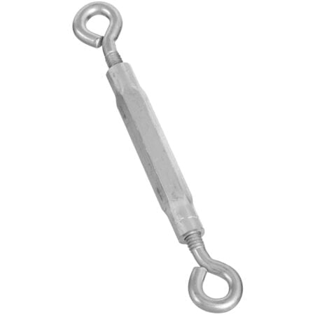 National Hardware N221-747 2170 Eye/Eye Turnbuckles in Zinc, 1/4" x 7-1/2"