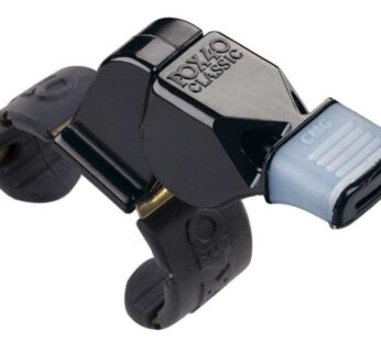 Fox 40 Classic CMG Official Finger Grip Whistle , Black