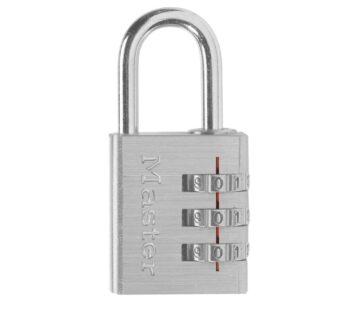 Master Lock 630D Set Your Own Combination Lock, Aluminum, 1-3/16 in. Wide