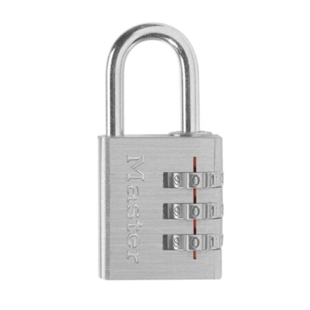 Master Lock 630D Set Your Own Combination Lock, Aluminum, 1-3/16 in. Wide