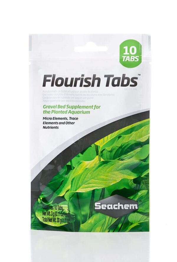 Seachem Flourish Tabs Growth Supplement - Aquatic Plant Stimulant 10 ct