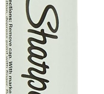 Sanford 35558 Sharpie Oil-Based Paint Marker, Medium Point, White, 1-Count