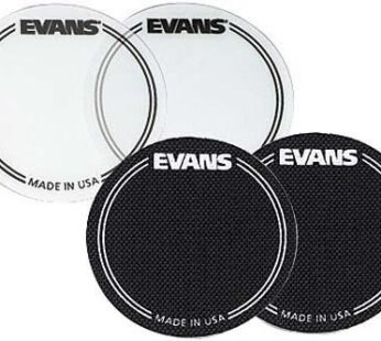 Evans EQ Single Pedal Patch, Black Nylon