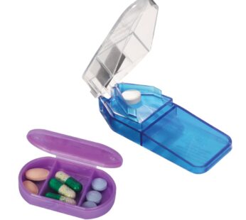 EZY DOSE Pill Cutter and Splitter with Storage, Cuts Pills, Vitamins, Tablets, Stainless S