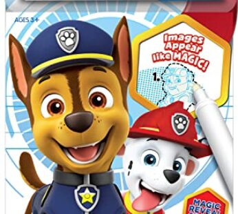 PAW Patrol 20 Page Imagine Ink Mess Free Coloring Game Book with 1 Mess Free Marker Bendon