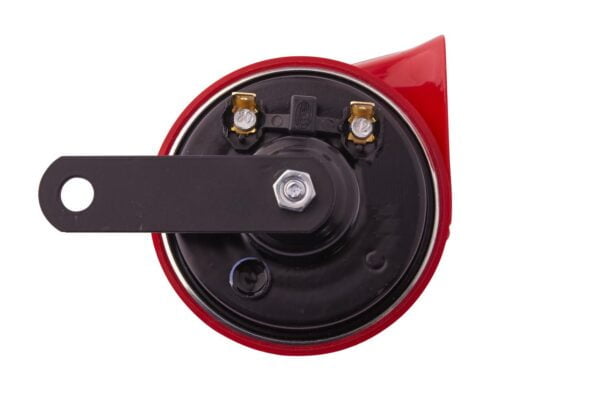 HELLA 007424801 Twin Trumpet High/Low Tone 12V Horn Kit with Bracket, Red - Image 3