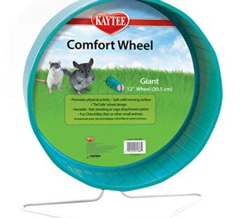 Kaytee Comfort Wheel Giant 12 Inches, Blue