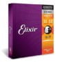 Elixir Strings, Acoustic Guitar Strings, 80/20 Bronze with NANOWEB Coating, Longest-Lastin
