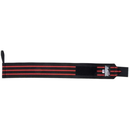 Schiek Sports Model 1112 Heavy Duty 12" Wrist Wraps - Black/Red - Image 3