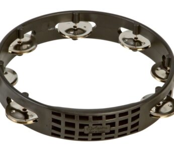 Latin Percussion LPA180 8 Inch Tambourine Black