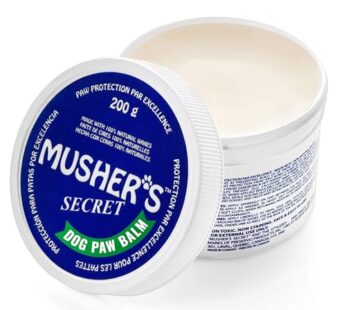 Musher’s Secret Dog Paw Wax 200 g (7oz) – Moisturizing Dog Paw Balm that Creates an Invisi