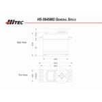 Hitec 35645S HS-5645MG Digital Hi Torque Metal Gear BB Servo - Image 7
