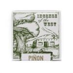 Incienso de Santa Fe - Pi?on Natural Wood Incense Bricks, 40 Count - Made in The USA