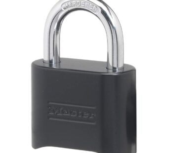 Master Lock Combination Lock, Set Your Own Combination Lock, Indoor and Outdoor Padlock, W