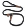 Mendota Products Pet Slip Lead, 1/2" X 6', Black, Dogs, Model:02803