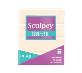 Sculpey Art Clay III, 2-Ounce, Translucent