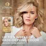 L'Oreal Paris Superior Preference Fade-Defying + Shine Permanent Hair Color, 5A Medium Ash - Image 3