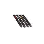 Fender Logo Guitar Strap, 2in, Black with Yellow Logo - Image 4