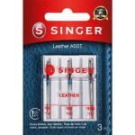 SINGER 2087 Leather Machine Needles, 3-Count