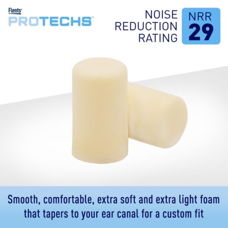 Flents Ear Plugs, 10 Pair with Case, Ear Plugs for Sleeping, Snoring, Loud Noise, Travelin - Image 3