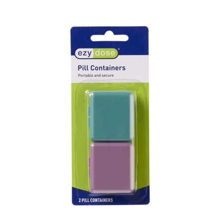 EZY DOSE Daily Travel Pocket Pharmacy Pill Organizer, Vitamin Organizer, Medicine Containe