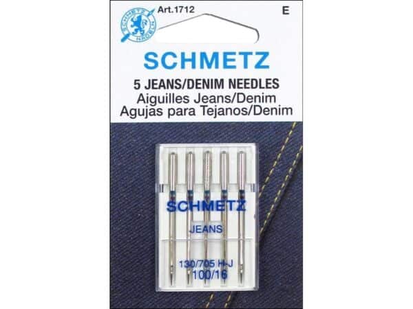 Jean & Denim Machine Needles-Size 16/100 5/Pkg - Image 3