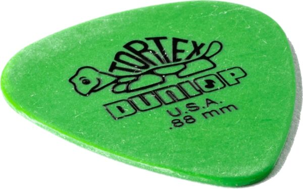 JIM DUNLOP Standard .88mm Green Guitar Pick, 12 Pack - Image 4