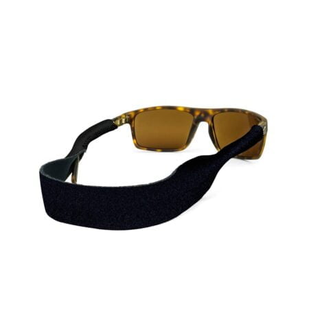 Croakies Original Glasses Strap, Black 32" x 1"