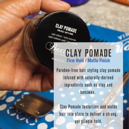 Baxter of California Clay Pomade Firm Hold / Matte Finish Hair Pomade for Men and Women, P - Image 2