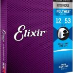 Elixir Strings, Acoustic Guitar Strings, 80/20 Bronze with POLYWEB Coating, Longest-Lastin - Image 3