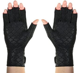 Thermoskin Premium Arthritic Gloves, Black,Thermoskin Premium Arthritic Gloves Pair, Black