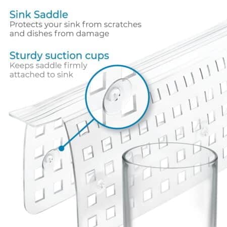 Sink Self Adhesive Plastic Saddle - Image 4