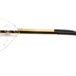 Pyramex Pathfinder Aviator Safety Glasses with Gold Frame and Clear Lens - Image 4