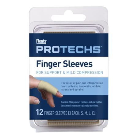 Flents Finger Sleeves, Pain Relief for Arthritis, Inflammation, Tendonitis & Athletic Stre - Image 2