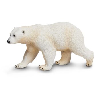 Safari Ltd. Polar Bear Figurine – Detailed 4.75″ Plastic Model Figure – Fun Educational Pl