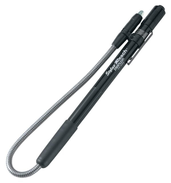 Streamlight 65618 Stylus 11-Lumen Reach Pen Light 11 with Flexible 7-Inch Extension Cable,