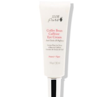 100% PURE Coffee Bean Caffeine Eye Cream Refresh & Hydrate Under Eye Treatment Reduce Puff
