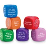 Learning Resources Conversation Cubes - 6 Pieces, Ages 6+ Foam Cubes for Social Emotional - Image 3