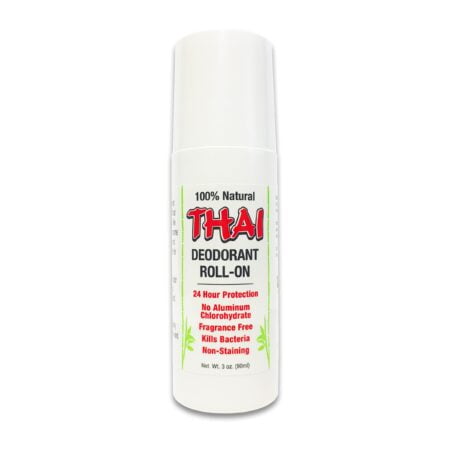 Thai Deodorant Stone Thai Crystal Mist Roll On Deodorant, 3 Oz