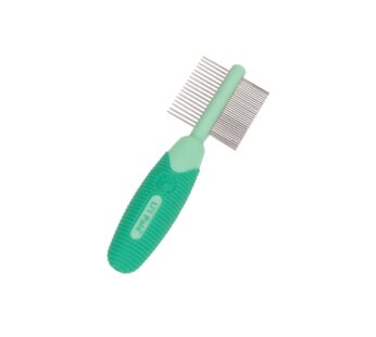 Coastal Pet Li’l Pals Double-Sided Dog Comb – Tick & Flea Comb – Dog Grooming Brush for Sm