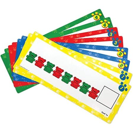 Learning Resources Three Bear Family Pattern Cards, Homeschool, Early Math Skill Learning,