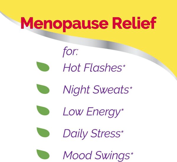 Estroven Stress Relief & Energy Boost for Menopause Relief - 28 Ct. - Clinically Proven In - Image 2