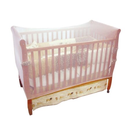 Jeep Crib Universal Size Crib Mosquito Net, White